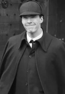 😂 2046e1dd Sherlock Holmes Sherlock sherlock holmes, benedict cumberbatch, detektif, misteri, bbc, serial tv telegram sticker