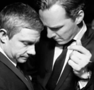 Benedict Cumberbatch 🎩🖤 telegram stickers