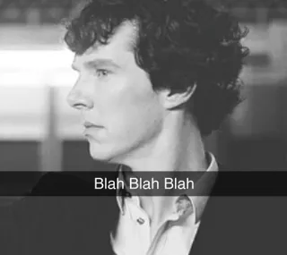 😐 dfd00e36 Blah Blah Blah omong kosong, dialog, cuplikan suara, ekspresi, gurauan, kata-kata telegram sticker