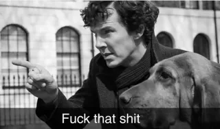 😑 fb225ebb Fuck that shit ofensif, kata kasar, menghina, meme telegram sticker