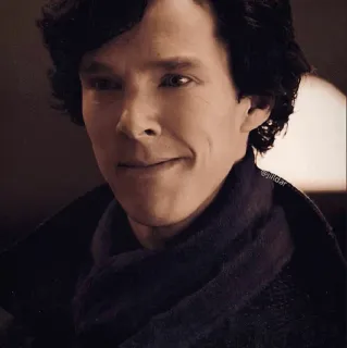 🙂 020c0578 Sherlock Holmes Sherlock sherlock holmes, benedict cumberbatch, detektif, acara tv, bbc, drama inggris, misteri telegram sticker
