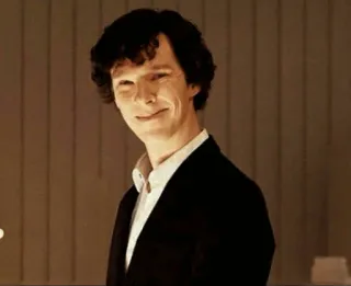 😊 516ba207 Sherlock Holmes Sherlock Sherlock, Benedict Cumberbatch, Sherlock Holmes, Inggris, Detektif, Serial TV telegram sticker