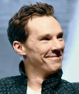 😊 99cdca7e Benedict Cumberbatch aktor, selebriti, potret, pria, Benedict Cumberbatch telegram sticker