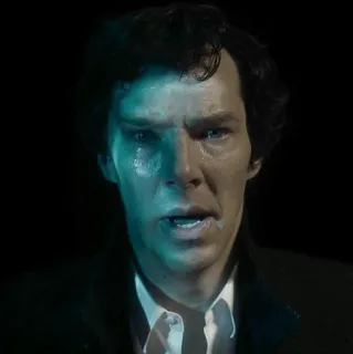 😧 dc0f3012 Sherlock Holmes Sherlock sherlock, benedict cumberbatch, bbc, detektif, televisi, drama, kriminal telegram sticker