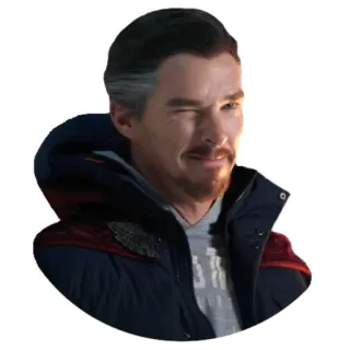 😉 1ca910b2 Doctor Strange doctor strange, marvel, benedict cumberbatch, hechicero supremo, magia, mago telegram sticker