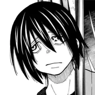 🎨 52349ab9 Manga, Anime, Postać, czarne włosy telegram sticker