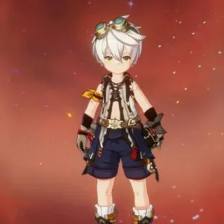 🧍 3847ecef Bennett Genshin Impact videojuego, personaje, Bennett, Genshin Impact whatsapp sticker