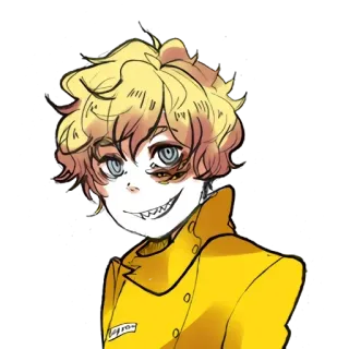 🧼 b809e65d Аниме, Манга, Стикер, Ужасы, Жуткий whatsapp sticker