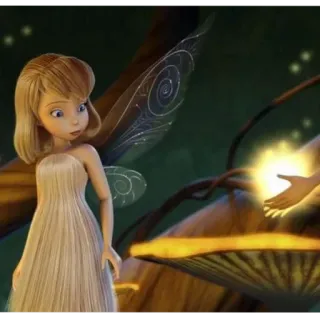 🌺 9baaf673 wróżka, kreskówka, fantazja, magia, pixie telegram sticker