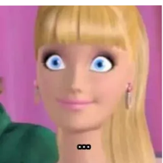 🌺 f7bf5369 Barbie ... Barbie, Kreskówka, Meme, Śmieszne telegram sticker