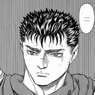 😠 28461fc9 Guts Berserk ...... Manga, Anime, Berserk, Guts, Spada, Guerriero telegram sticker