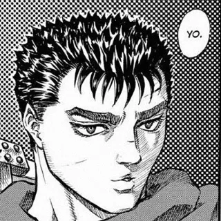 😀 49fc5cd5 yo. Anime, Manga, Saluto, Ritratto telegram sticker