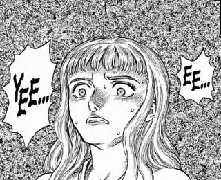 😱 b43c253f YEE...EE... Manga, Espressione, Shock, Paura, Fumetto telegram sticker