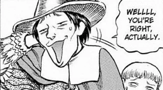 👍 eba6ed28 WELLLL, YOU'RE RIGHT, ACTUALLY. Manga, Fumetto, Testo, Personaggio telegram sticker