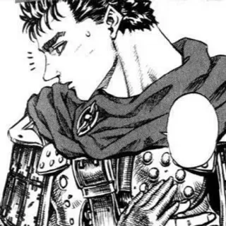 ➿ 32fdffdf Guts Berserk Manga, Anime, Armadura, Espada, Guerrero, Luchador telegram sticker