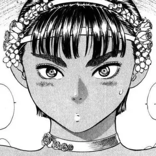 ➿ 43a34b76 Griffith Berserk Manga, Anime, Griffith, Berserk, Fantasía telegram sticker