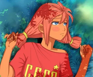 😑 c9e95a0c CCCP อนิเมะสาว, สหภาพโซเวียต, สหภาพโซเวียต, คอมมิวนิสต์ whatsapp sticker