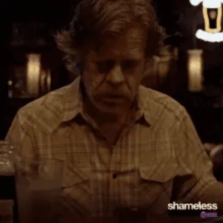 🥃 2cb2165c Shameless shameless shameless, Frank Gallagher, William H. Macy telegram sticker