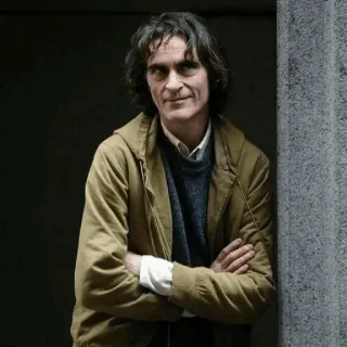 ⭐️ 1ba3af55 Arthur Fleck Joker Coringa, Joaquin Phoenix, Arthur Fleck, DC Comics, Personagem de filme telegram sticker