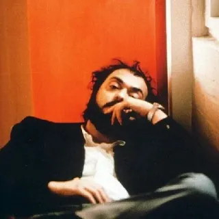 ⭐️ 2ccac96a Stanley Kubrick diretor, cineasta, Stanley Kubrick, retrato, filme telegram sticker