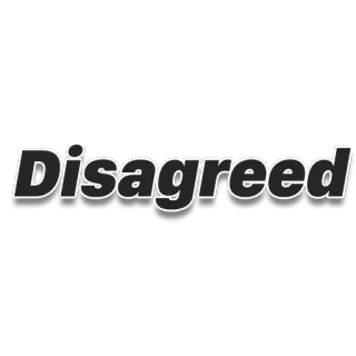 👇 8b12c4ad Disagreed ไม่เห็นด้วย, ไม่เห็นด้วย, ความเห็น, คำแถลง telegram sticker