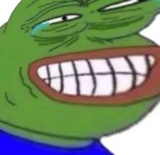 🐸 43d47e5f Pepe the Frog pepe, rana, meme, meme di internet, smargiasso, divertente whatsapp sticker