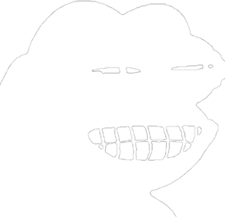 🐸 c20d840d Pepe, rana, meme, dark, cultura internet, divertente whatsapp sticker