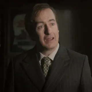 ⚖️ d9fbc02c Saul Goodman Better Call Saul адвокат, уголовный, костюм, Боб Оденкерк, Во все тяжкие whatsapp sticker