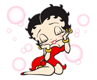 BETTY BOOP telegram stickers