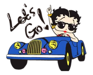 BETTY BOOP telegram stickers