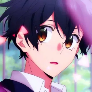 ⬛️ c8f020b5 Anime, Kartun, Karakter, Anak laki-laki, Seni, Potret whatsapp sticker