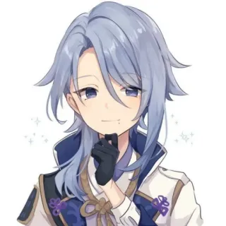 ✨ 388363b3 Ayato Genshin Impact Anime, Genshin Impact, Ayato, Personaje, Videojuego telegram sticker