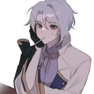 ✨ 95834a85 Anime, Personaje, Piruleta, Kawaii, Manga, Ilustración telegram sticker