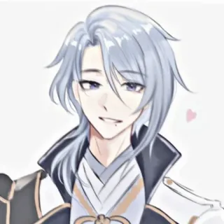 ✨ dec3459e Ayato Genshin Impact Anime, Videojuego, Personaje, Lindo telegram sticker