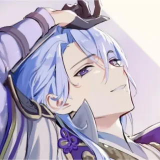 ✨ f369d46e Ayato Genshin Impact Anime, Juego, Genshin Impact, Ayato, Personaje telegram sticker