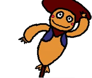 🙂 1b1f616d かかし, 漫画, 田舎, 帽子, 西部劇, イラスト telegram sticker