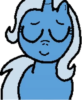 😌 74a0d19b ユニコーン, ポニー, アニメ, 動物, ステッカー, イラスト, かわいい, 魔法 telegram sticker