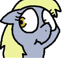 😏 fa0293d7 Derpy Hooves My Little Pony ポニー, カートゥーン, ダーピー・フーフス, マイリトルポニー telegram sticker