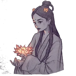 @wallpaper_kid glow stick telegram stickers