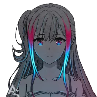 🙂 f50875c2 Ragazza anime, Arte digitale, Illustrazione, Character design, Arte, Manga telegram sticker