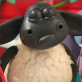 🐑 097112ed Shaun the Sheep การ์ตูน, แกะ, สัตว์, น่ารัก, Shaun the Sheep telegram sticker