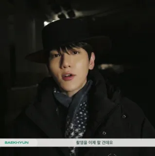 📎 65ef2d8f Baekhyun 촬영을 이제 할 건데요 歌手, 男性, Kポップ, アーティスト, セレブ telegram sticker