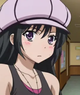 🖤 50f8e880 Anime, Mädchen, Hut, Süß telegram sticker