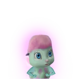 😡 e7b35a40 Bibble, Barbie, Figur, niedlich, animiert, Cartoon telegram sticker