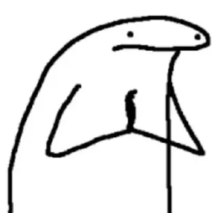 ☁️ 13e2d4fe Strichmännchen, Cartoon, Meme, Florkofcows telegram sticker