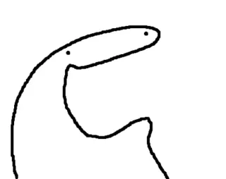 ☁️ 2c992c28 Cartoon, Abstrakt, Figur, Blob telegram sticker