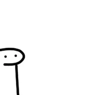 ☁️ 5d34b8c8 Strichmännchen, Zeichnung, Minimalistisch, Figur telegram sticker