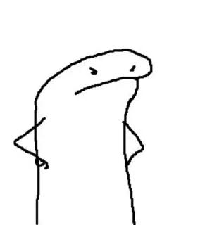 ☁️ abc7e867 charakter, cartoon, weiß, minimalistisch, wütend telegram sticker