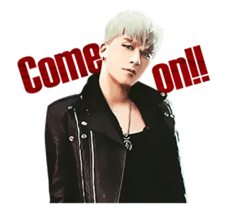 👋 76cde62b Come on!! 人, 男人, 加油 telegram sticker