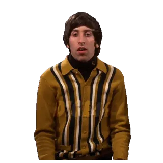 😦 3e343e2b Howard Wolowitz The Big Bang Theory engraçado, sitcom, série, nerd, cientista telegram sticker